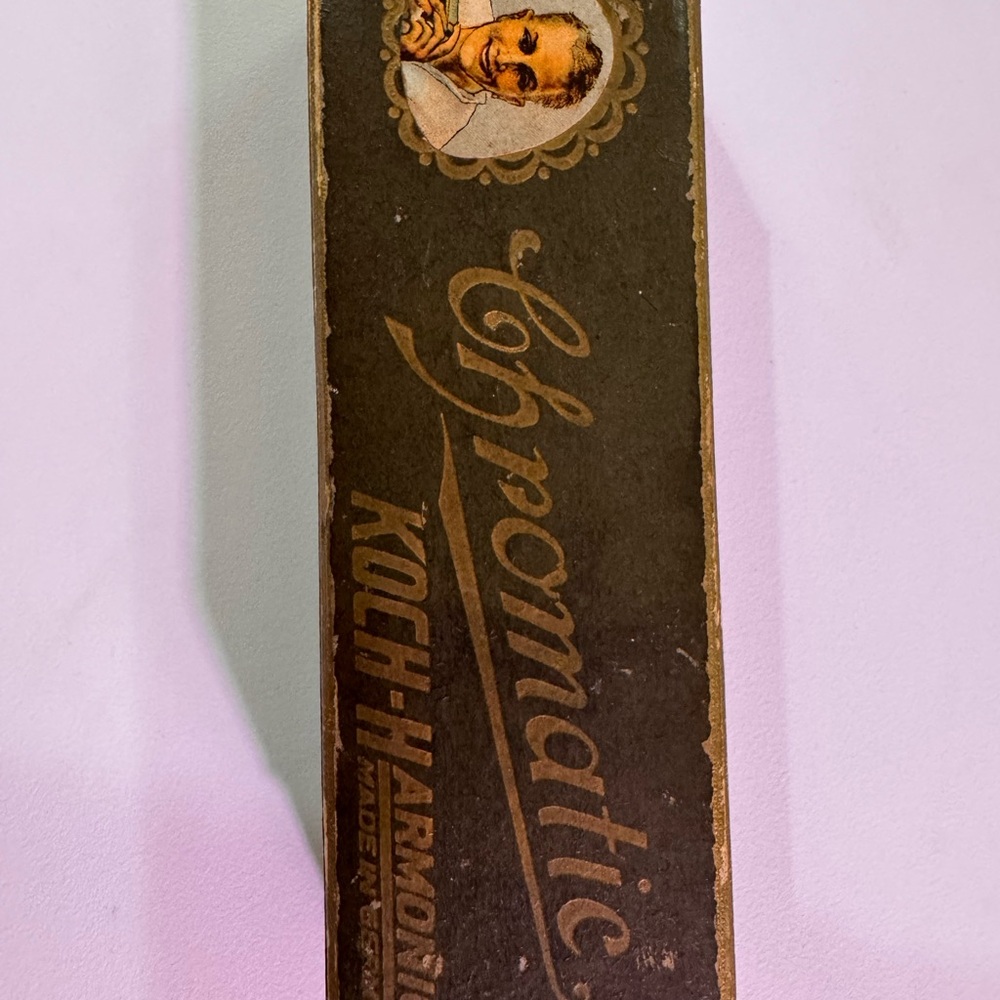 Koch Silver Chromatic Harmonica with Case